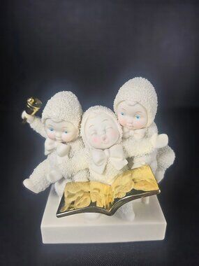 Department 56 Snowbabies Sing A Song Retired Figurine # 56.69176 Christmas Decor